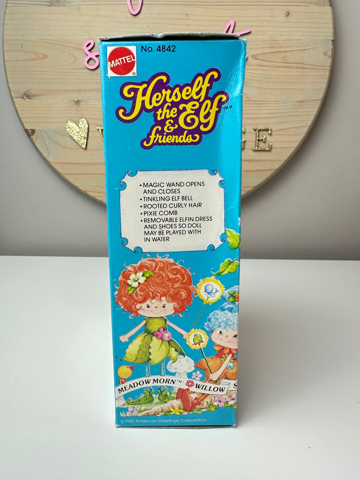 1982 Mattel Herself the Elf Doll Factory Sealed NRFB