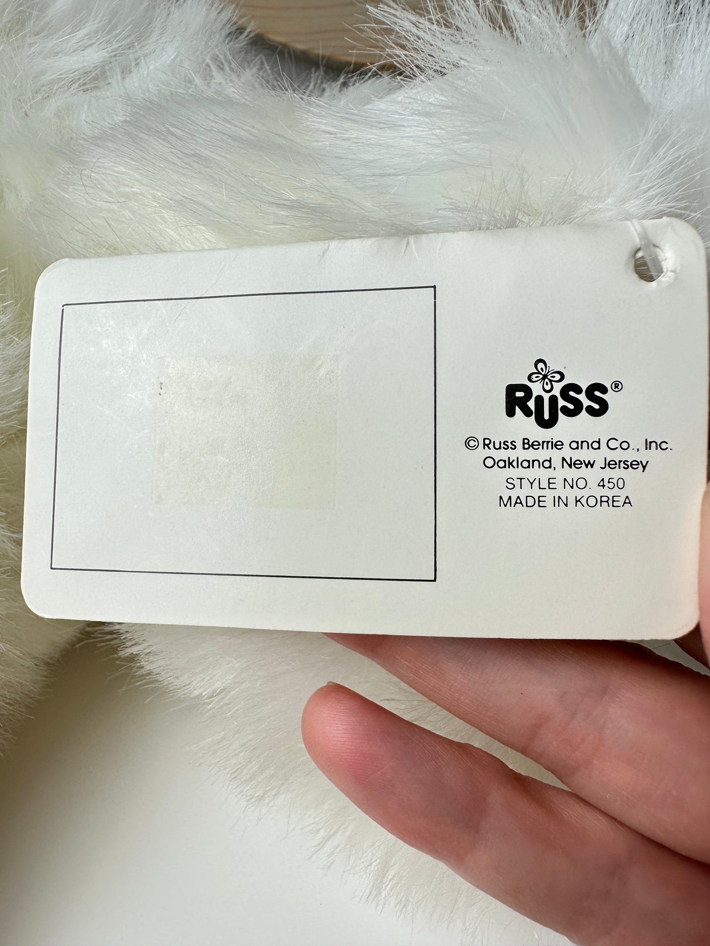Russ Caress Soft Pets Westie Puppy Dog Plush with Tag