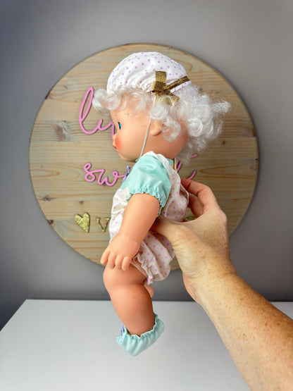 1983 Kenner Strawberry Shortcake Angel Cake Blow Kiss Baby Doll *Berry Vault*