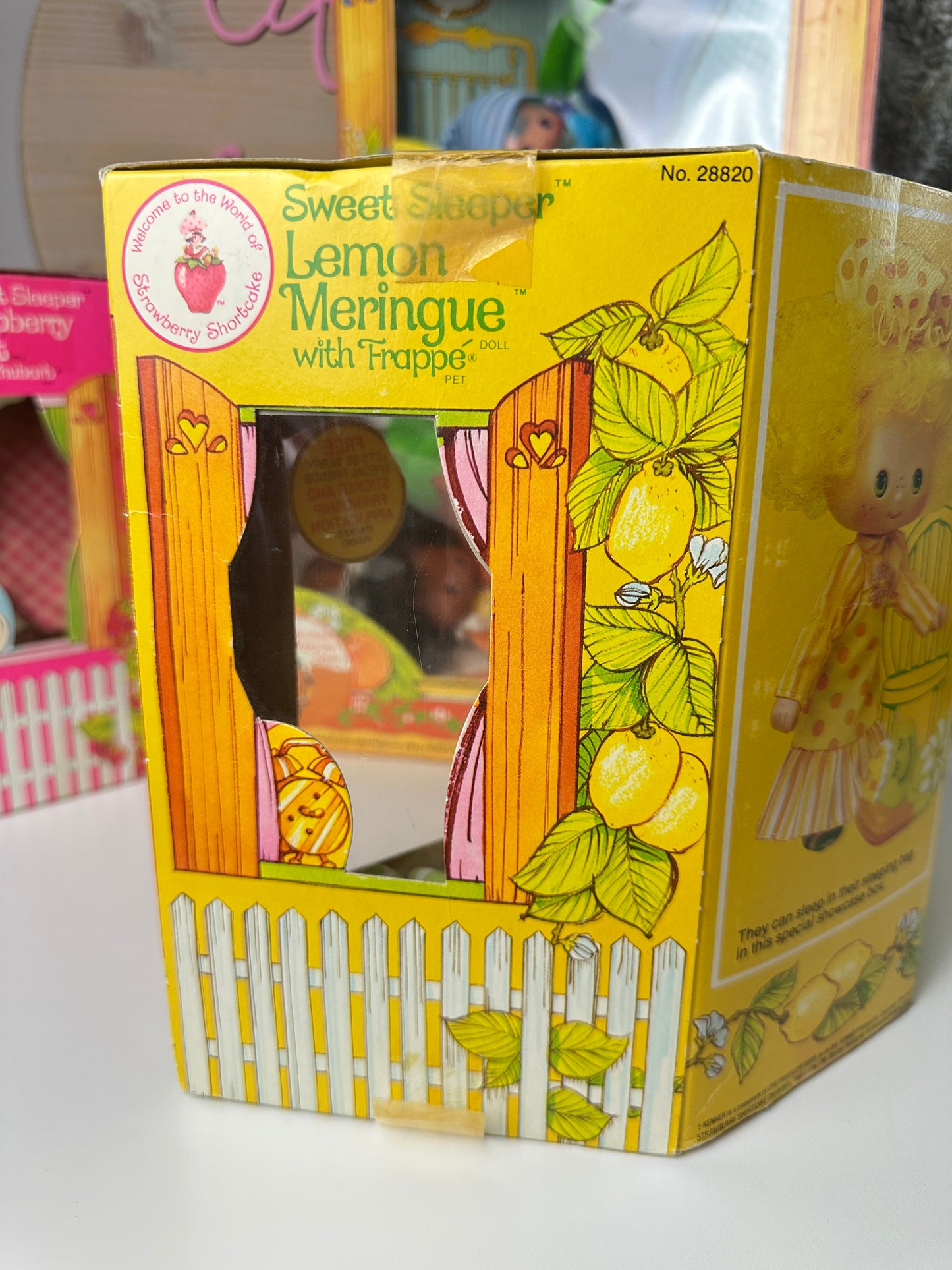 1984 Kenner Strawberry Shortcake Sweet Sleeper Dolls NRFB MIB [Sold Separately]