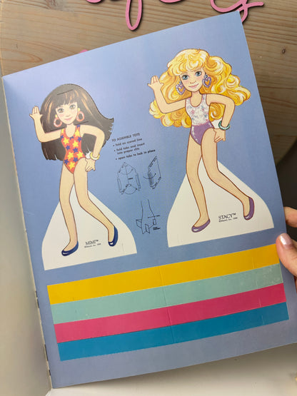 1988 Golden Hot Looks Paperdoll Book Unused