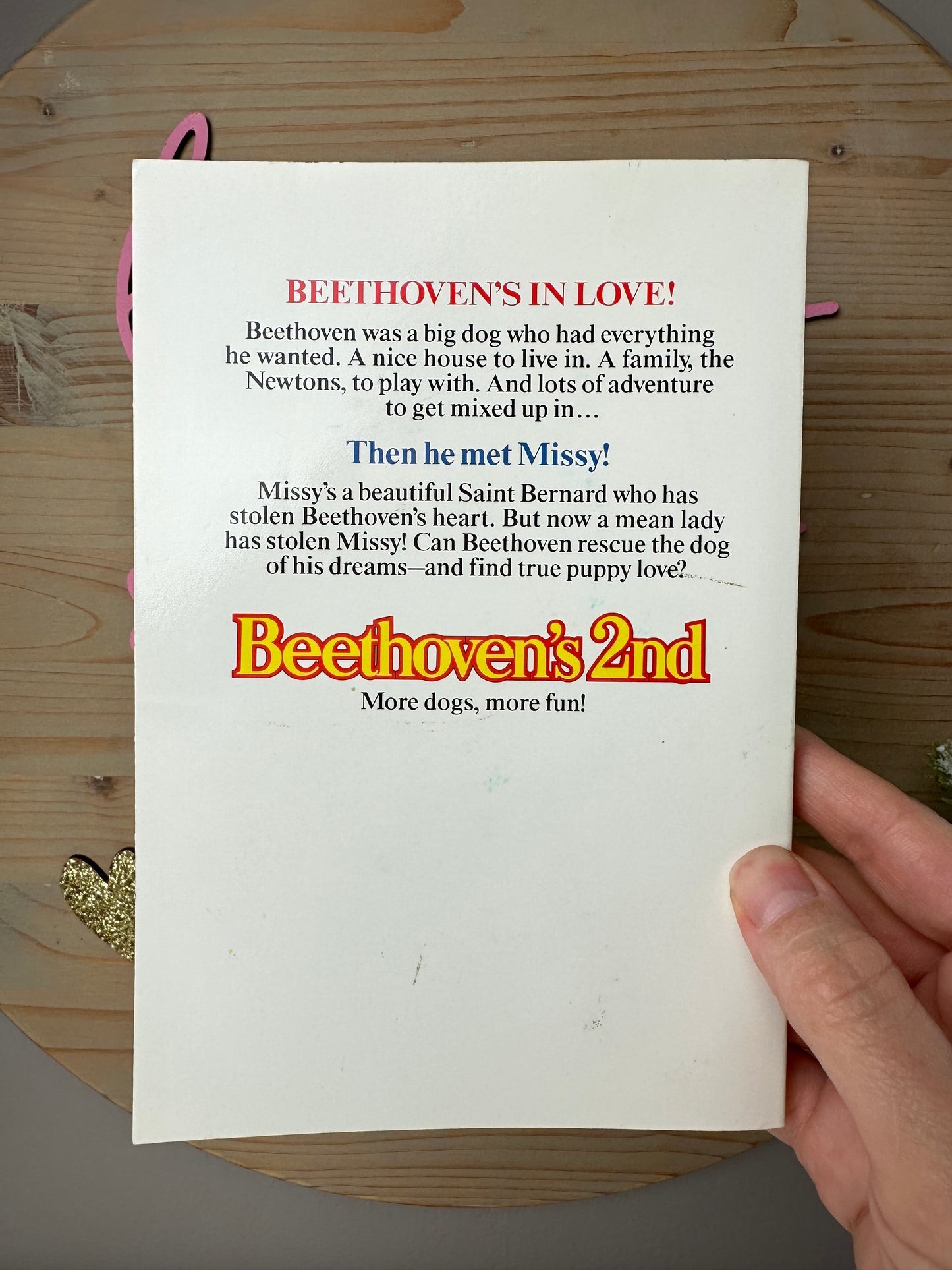 1993 Kenner "Beethoven's 2nd" Plush [Sold Separately]