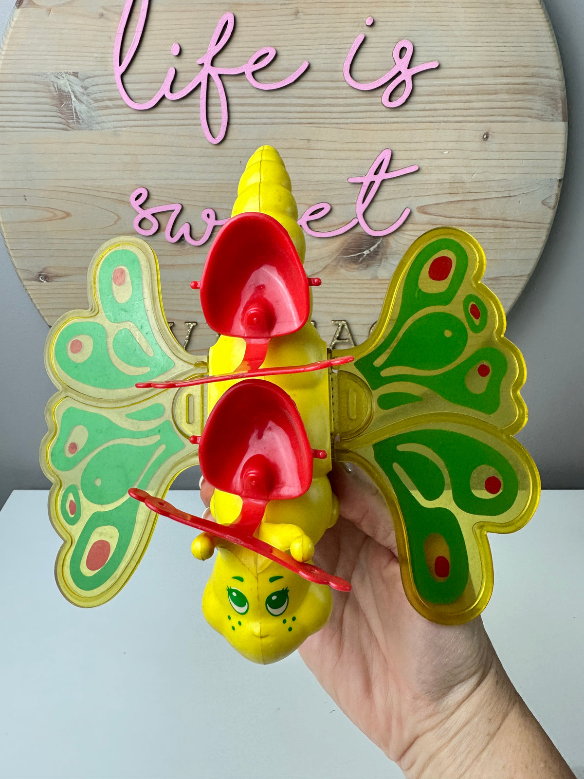 1980s Kenner Strawberry Shortcake Flitterbit Doll Playset #2