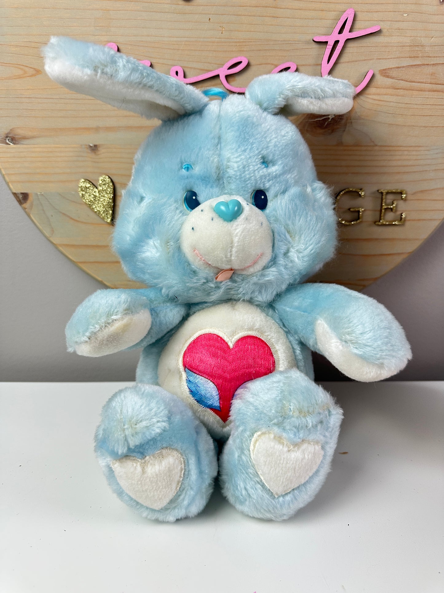1984 American Greetings Kenner Care Bear Cousin Swiftheart Rabbit