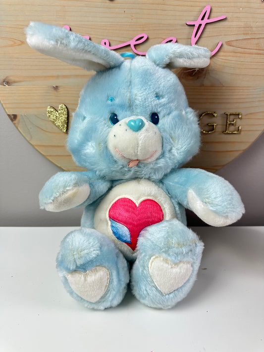 1984 American Greetings Kenner Care Bear Cousin Swiftheart Rabbit