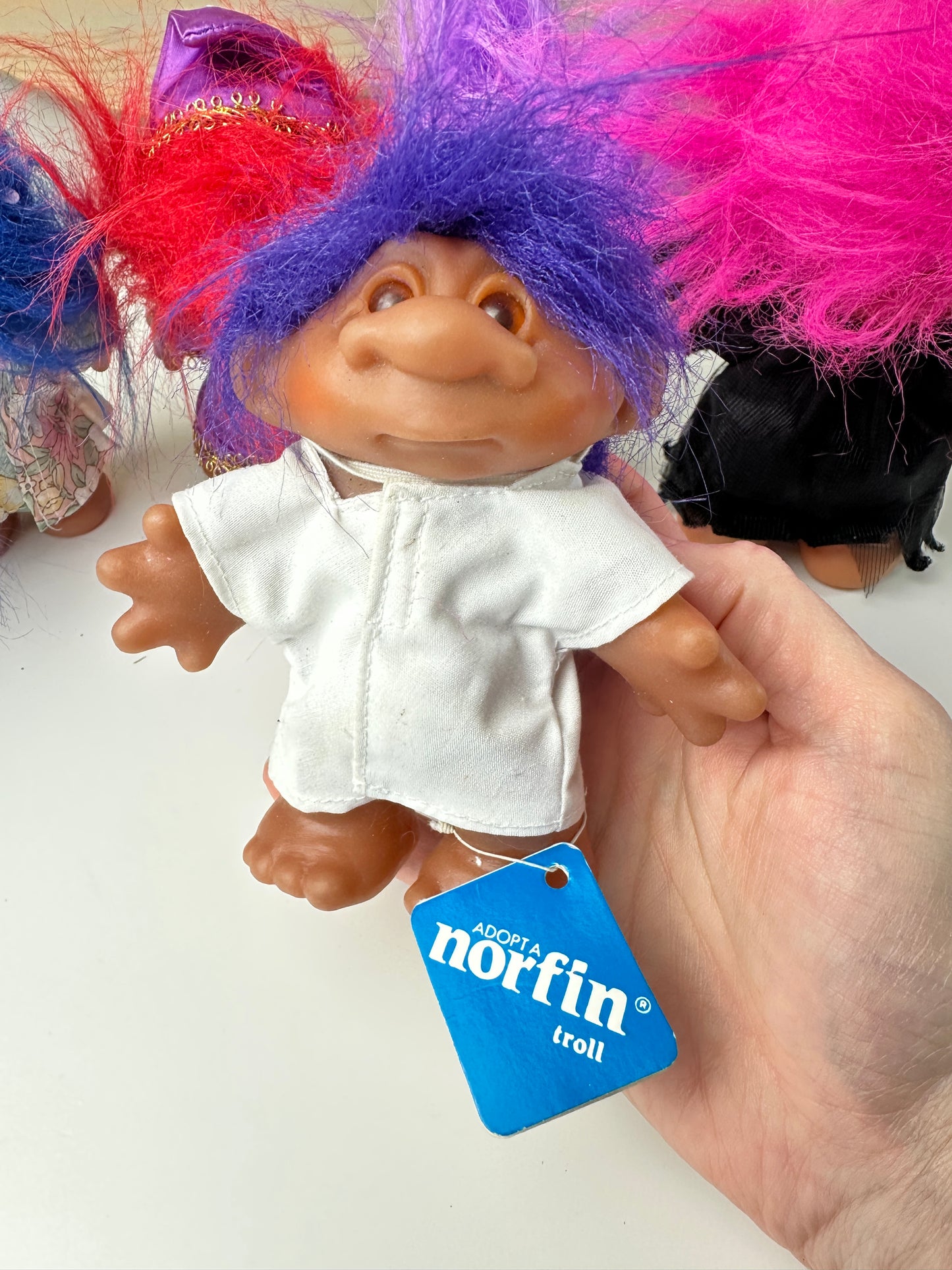 Vintage Troll Lot of Six - Dam/Norfin and Ace Novelty
