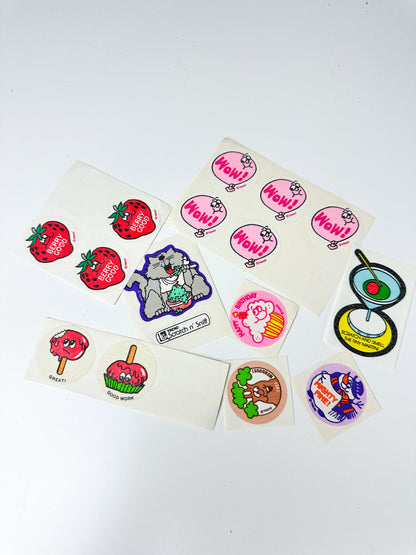 1980s Trend Scratch 'n Sniff Sticker Lot