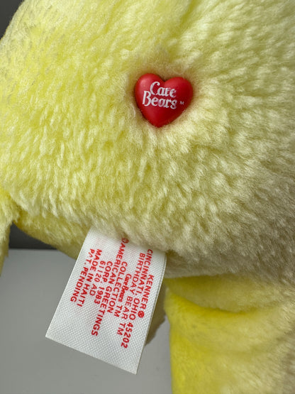 1983 Kenner Care Bears Large 18" Birthday Bear Plush