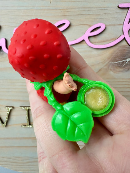 1985 Kenner Strawberry Shortcake Berrykin Critter [Full Pouch, Faint Scent]