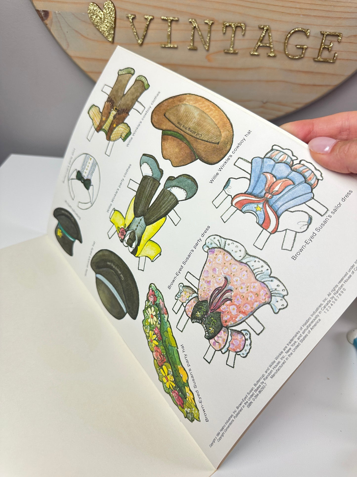 1980s Charmkins Paper Doll Book [Unused]