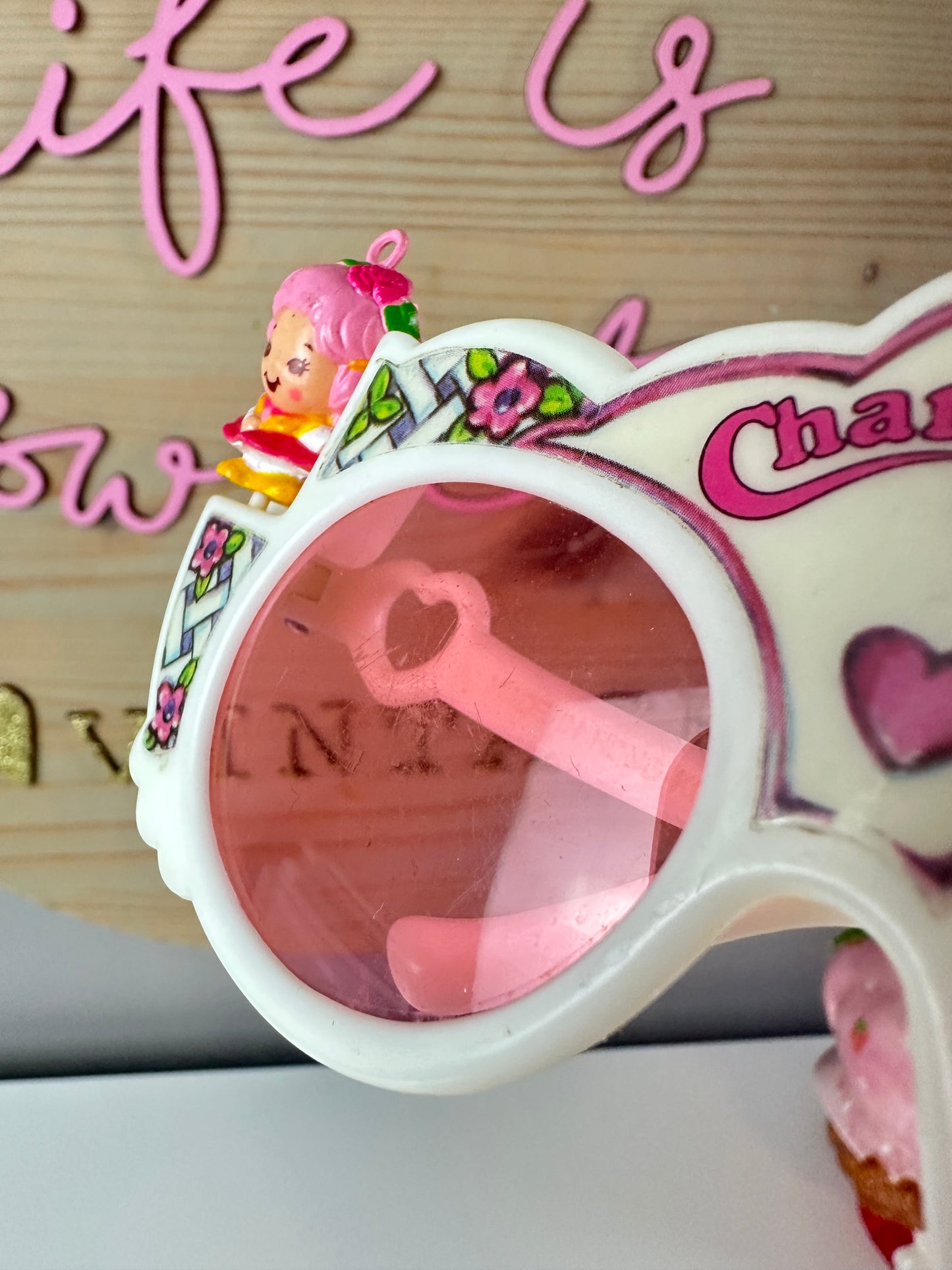 1980s Hasbro Charmkins Sunglasses with one Charmkin #2