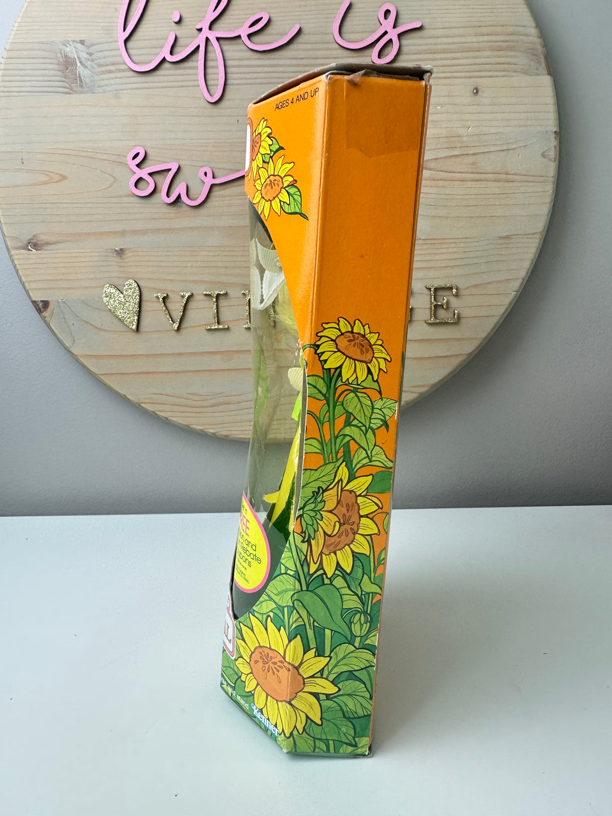 1984 Kenner Rose Petal Place Sunny Sunflower MIB NRFB