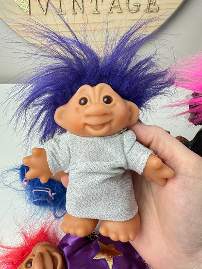 Vintage Troll Lot of Six - Dam/Norfin and Ace Novelty