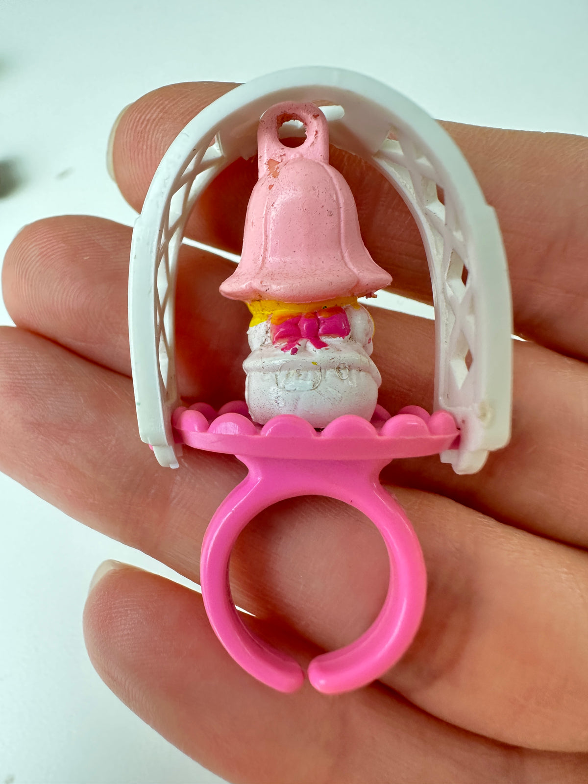 1980s Hasbro Charmkins Lil Tulip with Ring