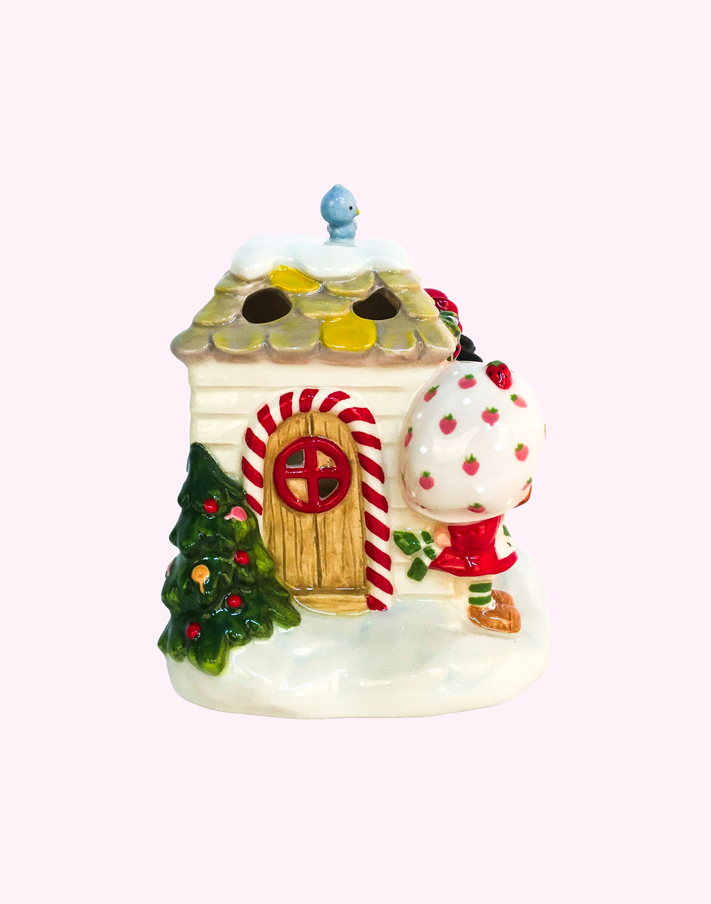 Strawberry Shortcake Snowflake Sweetness Candle House