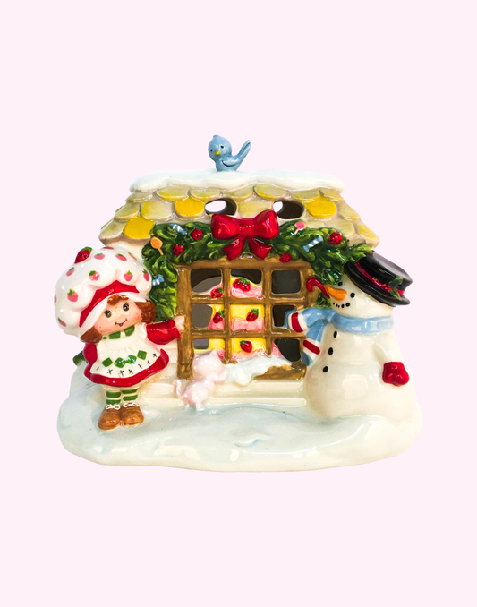 Strawberry Shortcake Snowflake Sweetness Candle House