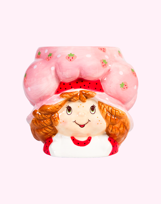 Strawberry Shortcake Fiqural Planter