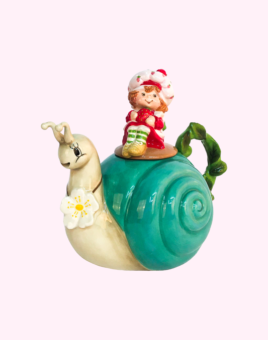 Strawberry Shortcake Berry Snail Sip n' Steep Teapot