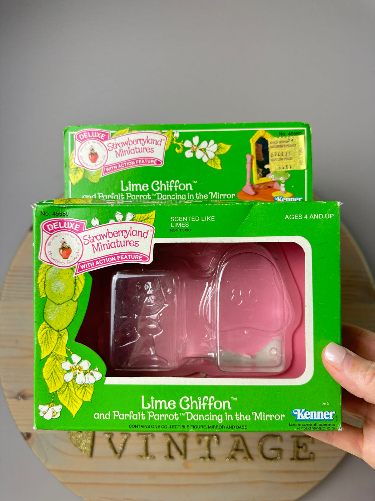 1983 Kenner Strawberry Shortcake Deluxe Miniature Sets [Sold Separately] *Berry Vault^