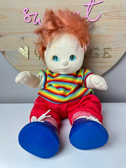 1980s Mattel My Child Doll Green Eyes Red Hair