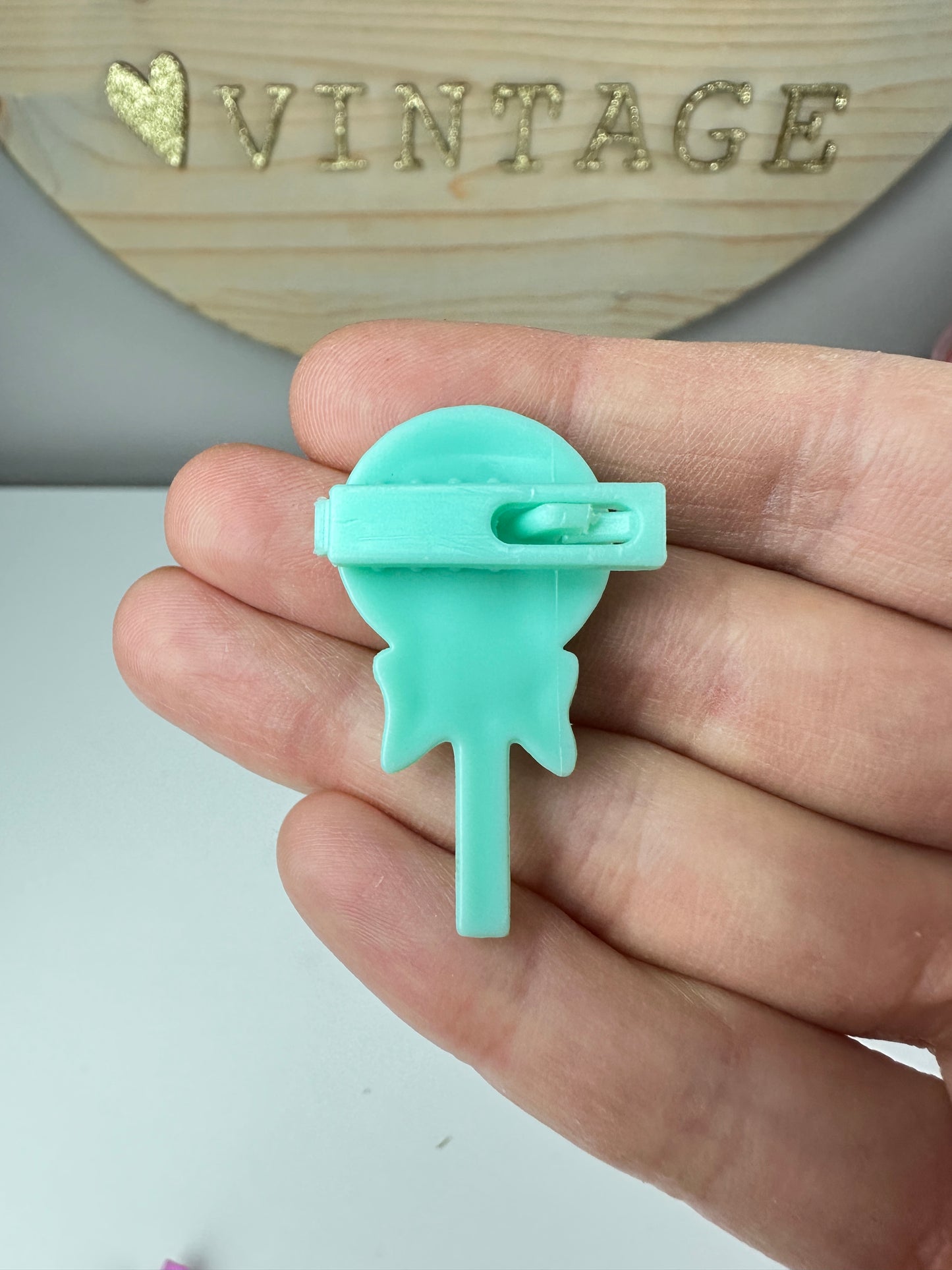 1987 Hasbro G1 My Little Pony Sundae Best Hair Clip Accessory [Cocoberry]