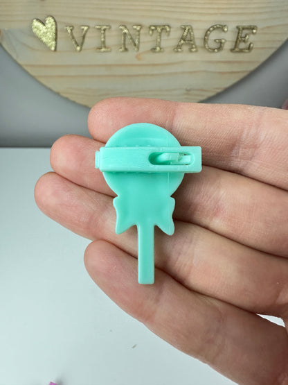 1987 Hasbro G1 My Little Pony Sundae Best Hair Clip Accessory [Cocoberry]