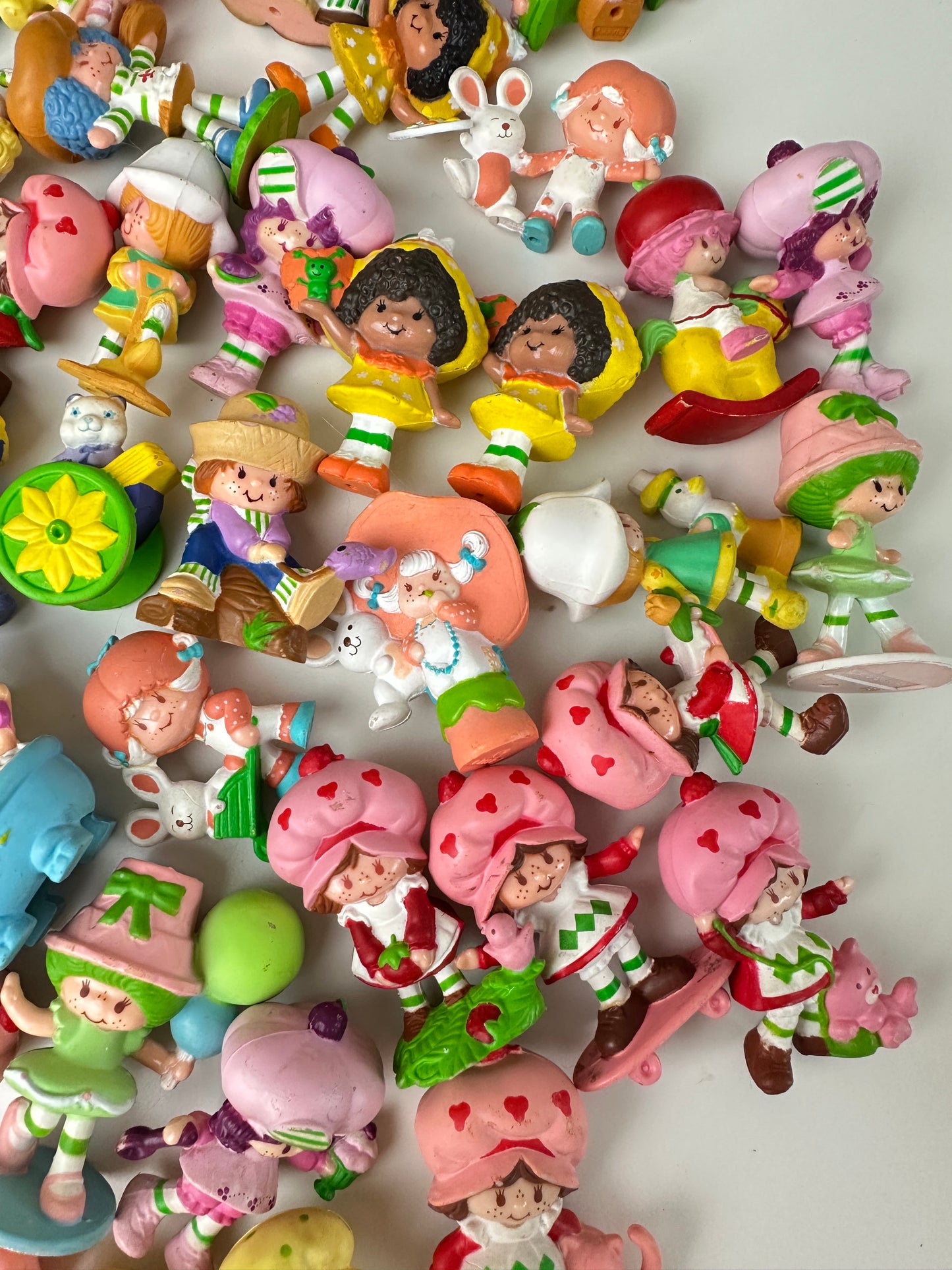 1980s Kenner Strawberry Shortcake Strawberryland Miniatures PVC Figures [Sold Separately]