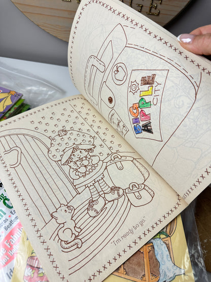 1980s AGC Strawberry Shortcake Coloring Book [Used]