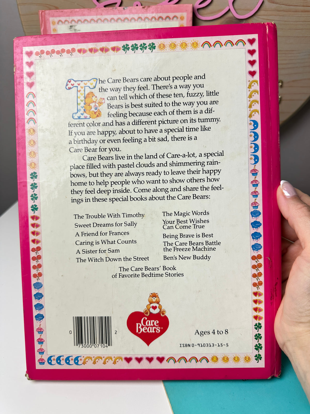 1980s Care Bears Books & Coloring Books Lot