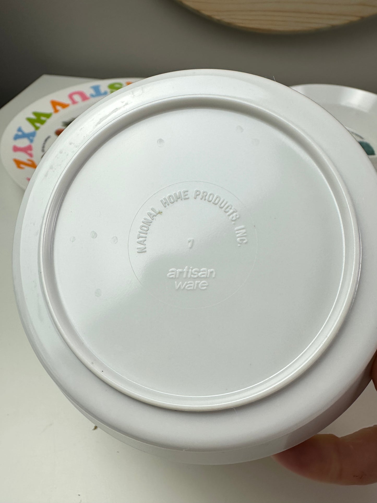 80s Plastic Sesame Street Dinnerware Set with Cookie Monster Bowls