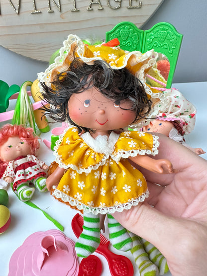 1980s Kenner Strawberry Shortcake Doll Lot [Damaged]