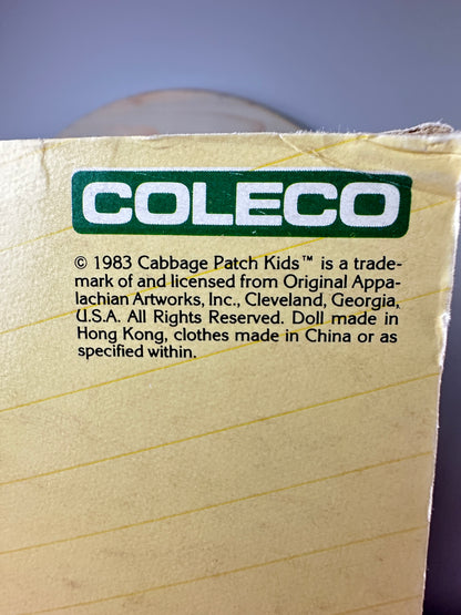 1980s Cabbage Patch Kids Preemie Boy MIB [Torey Trevor]