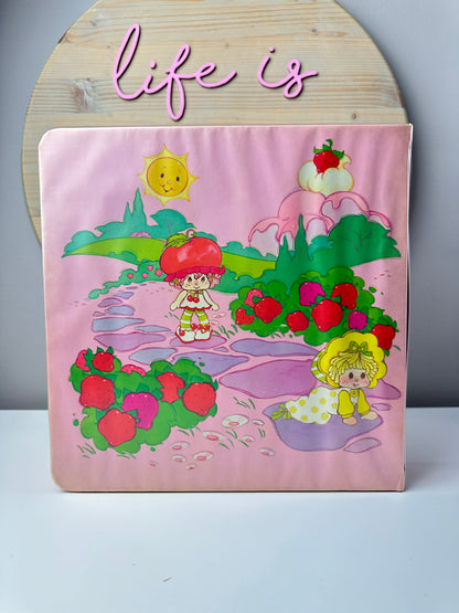1984 Kenner Strawberry Shortcake Storybook Carry Case *Berry Vault*