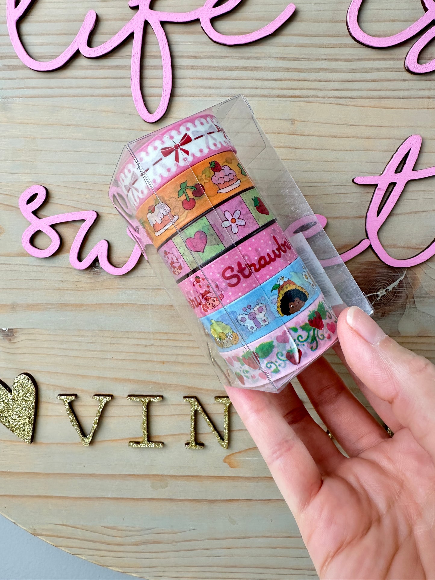 Strawberry Shortcake Sweet Delights Mega Washi Collection [Pipsticks]