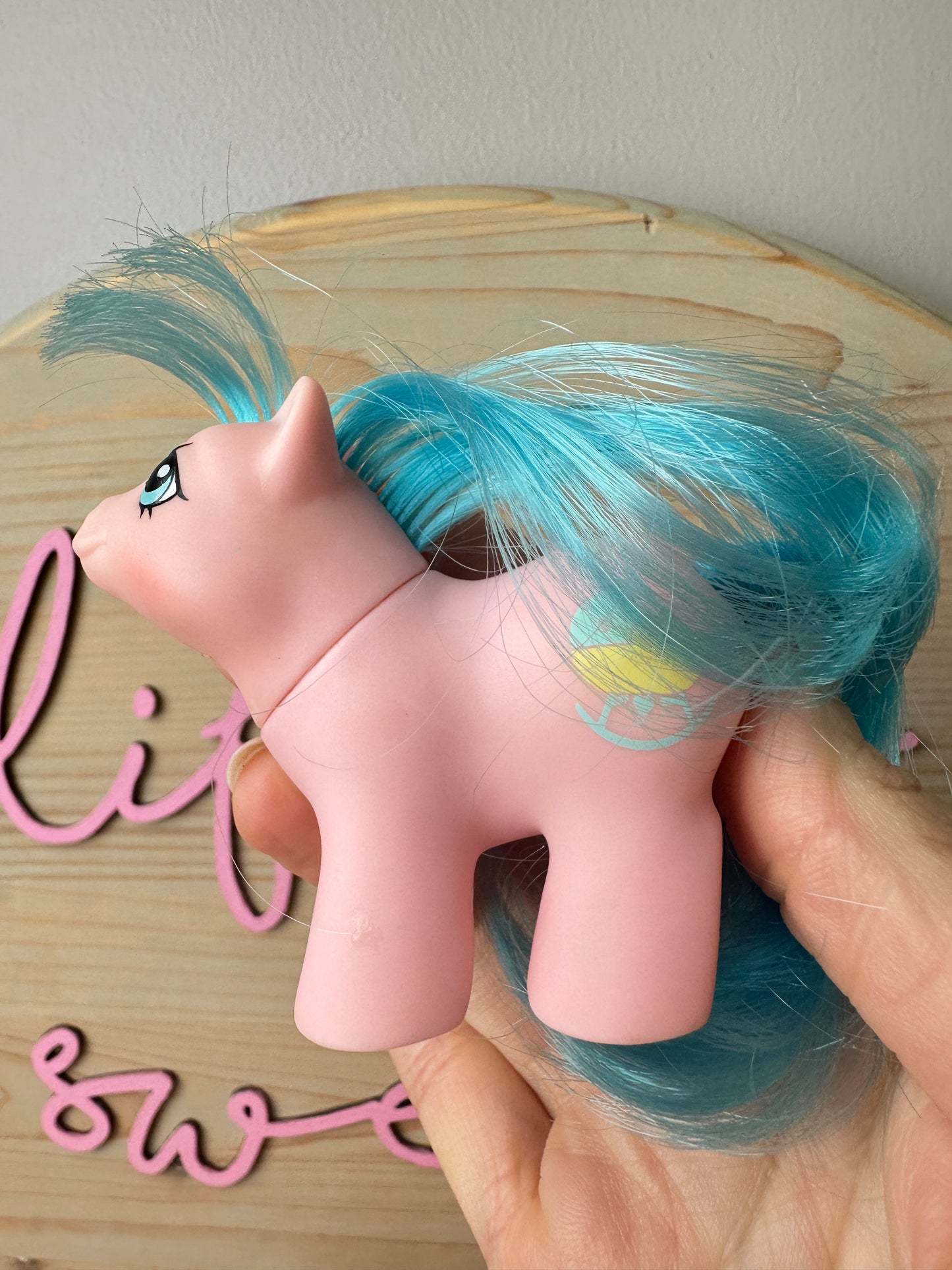 1980s Hasbro My Little Pony Newborn Sleep Tight *Berry Vault*
