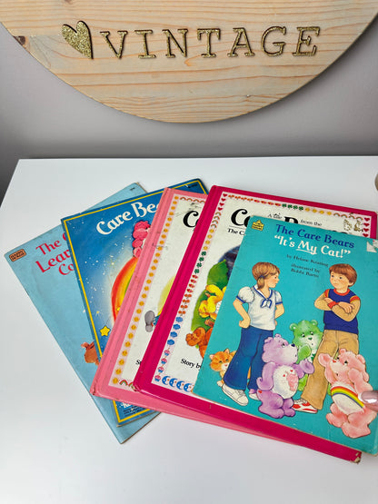 1980s Care Bears Books & Coloring Books Lot
