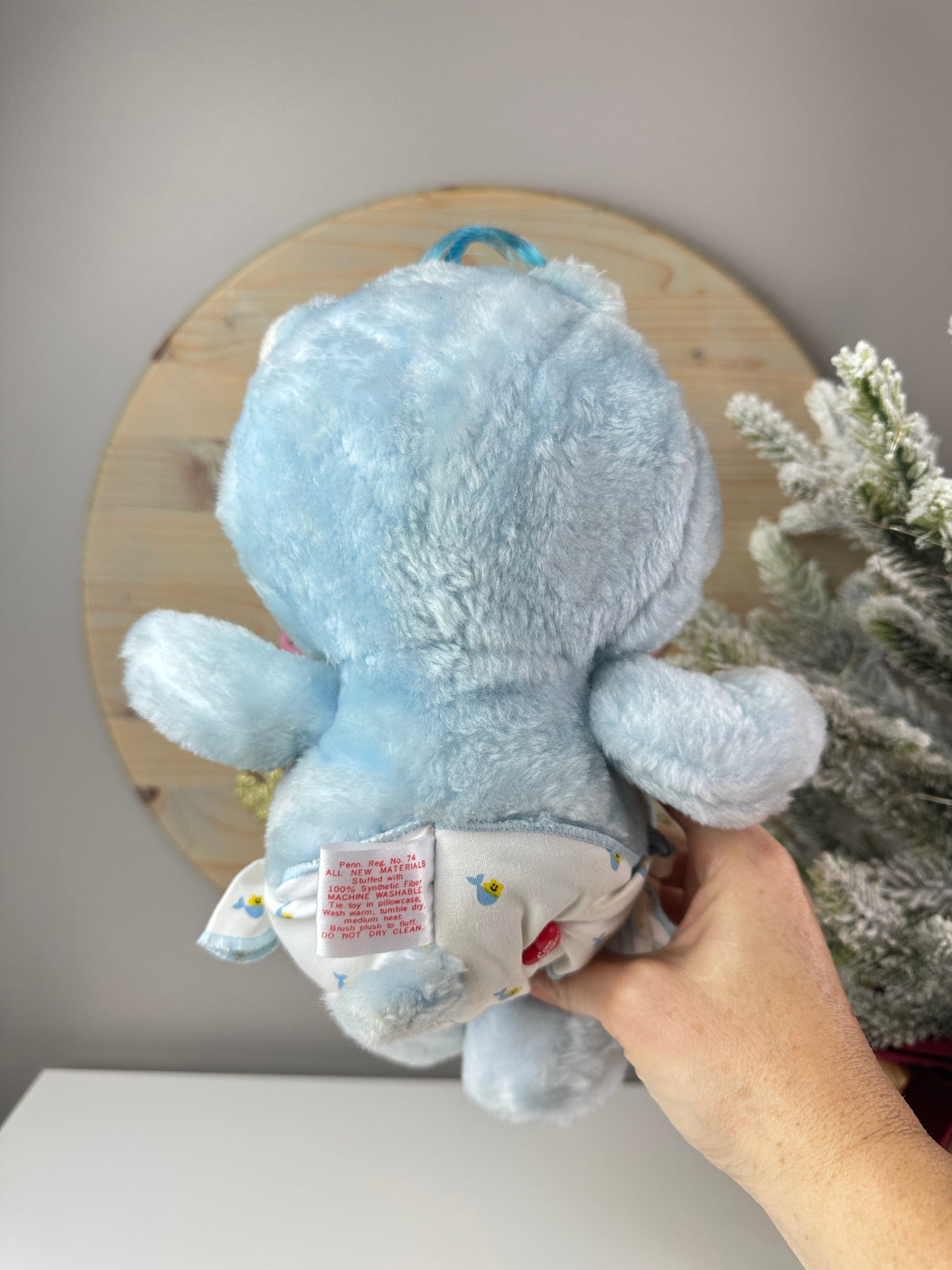 1983 Kenner Care Bears Baby Tugs Plush