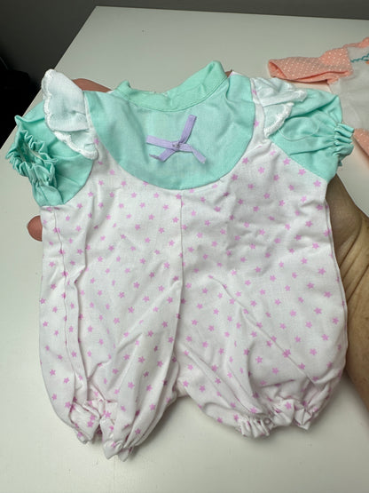 1980s Kenner Strawberry Shortcake Angel Cake Blow Kiss Baby Outfit [Unused Old Stock]