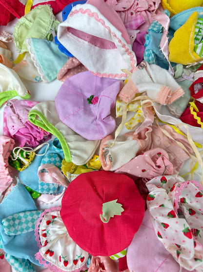1980-1983 Kenner Strawberry Shortcake Doll Clothes Lot [70+ pieces]