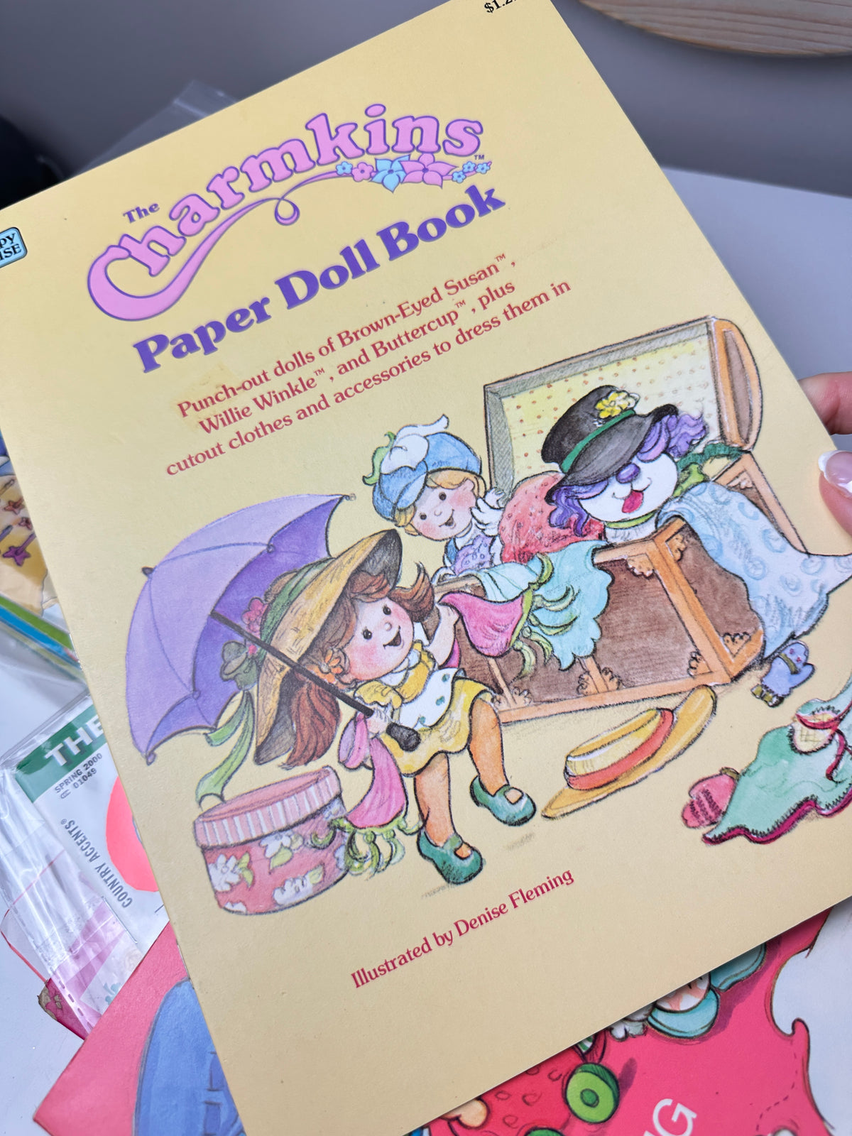 1980 Charmkins Paper Doll Book
