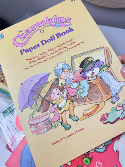 1980 Charmkins Paper Doll Book