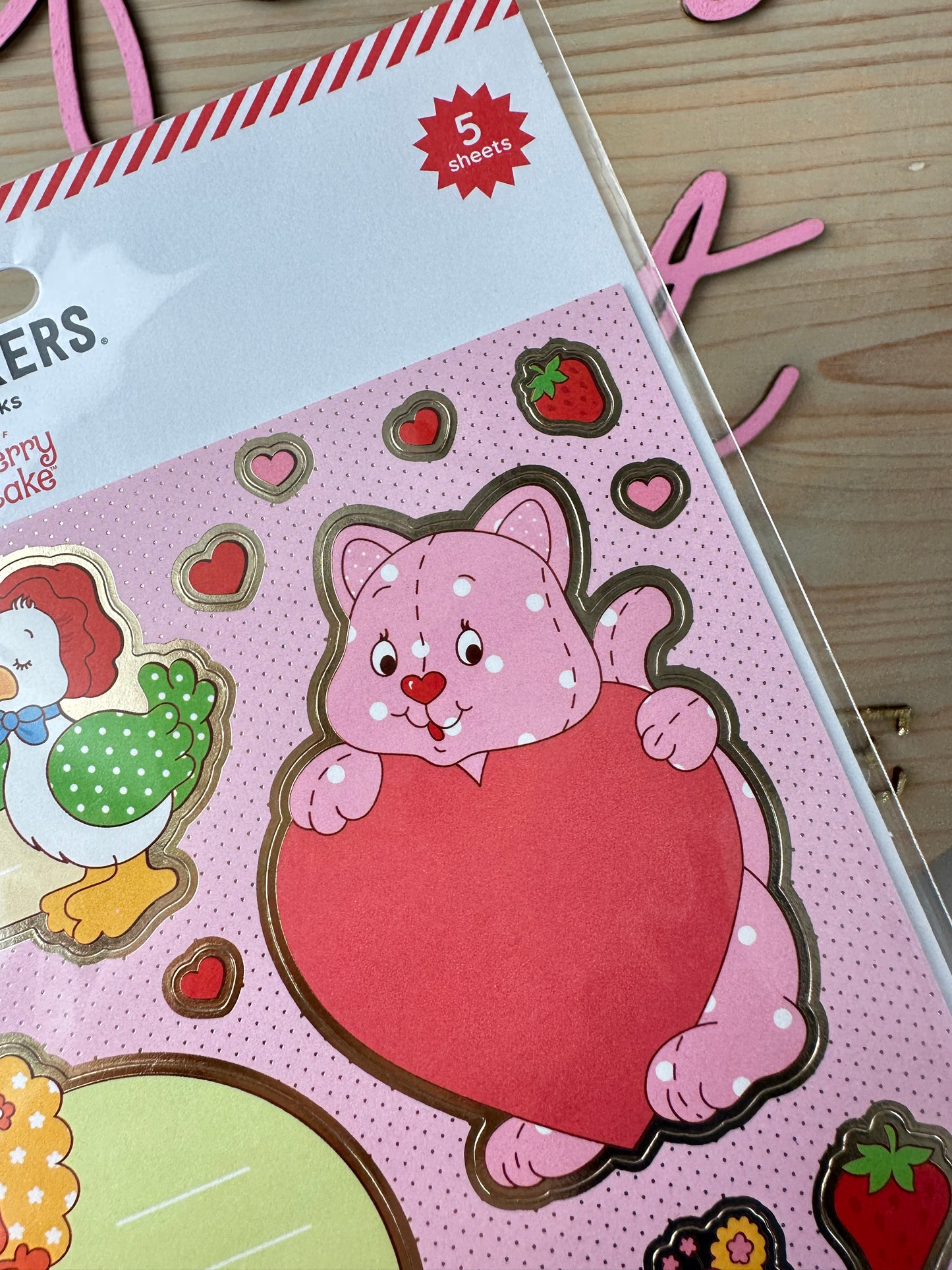 Strawberry Shortcake Berry Friendly Labels [Pipsticks]