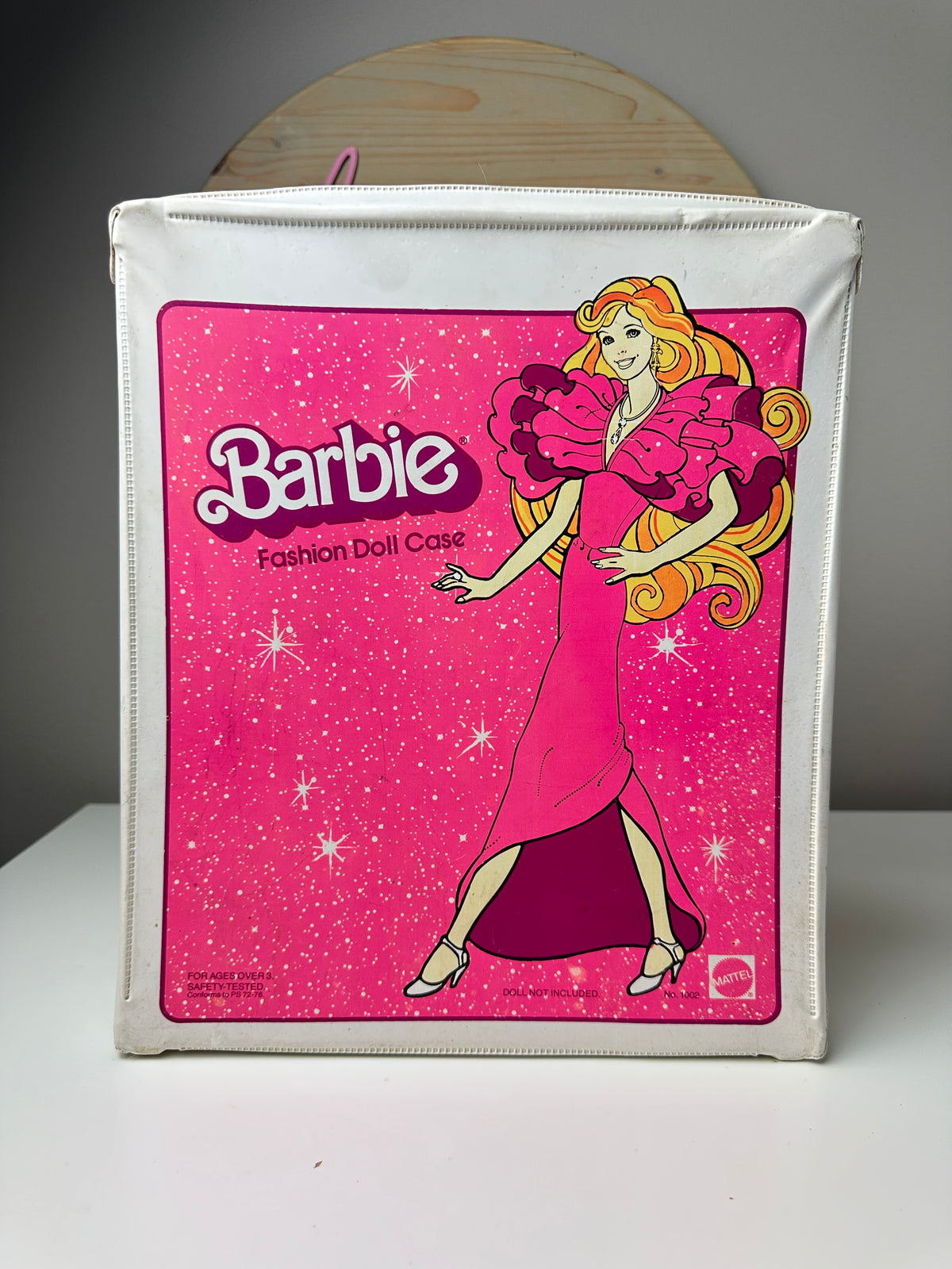 1980s Barbie Doll Case with Clothes & Accessories