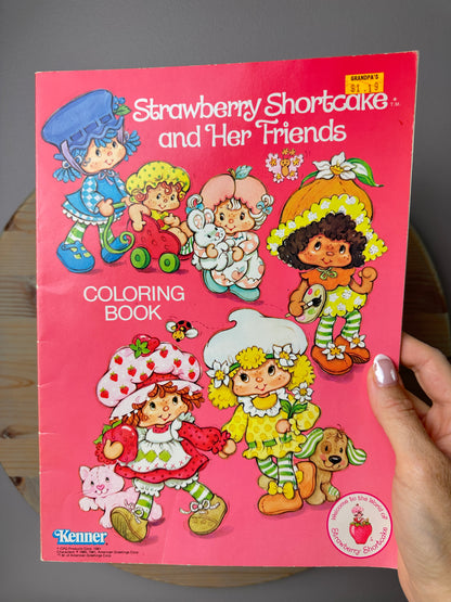 1980s AGC Strawberry Shortcake Coloring Book [Used]