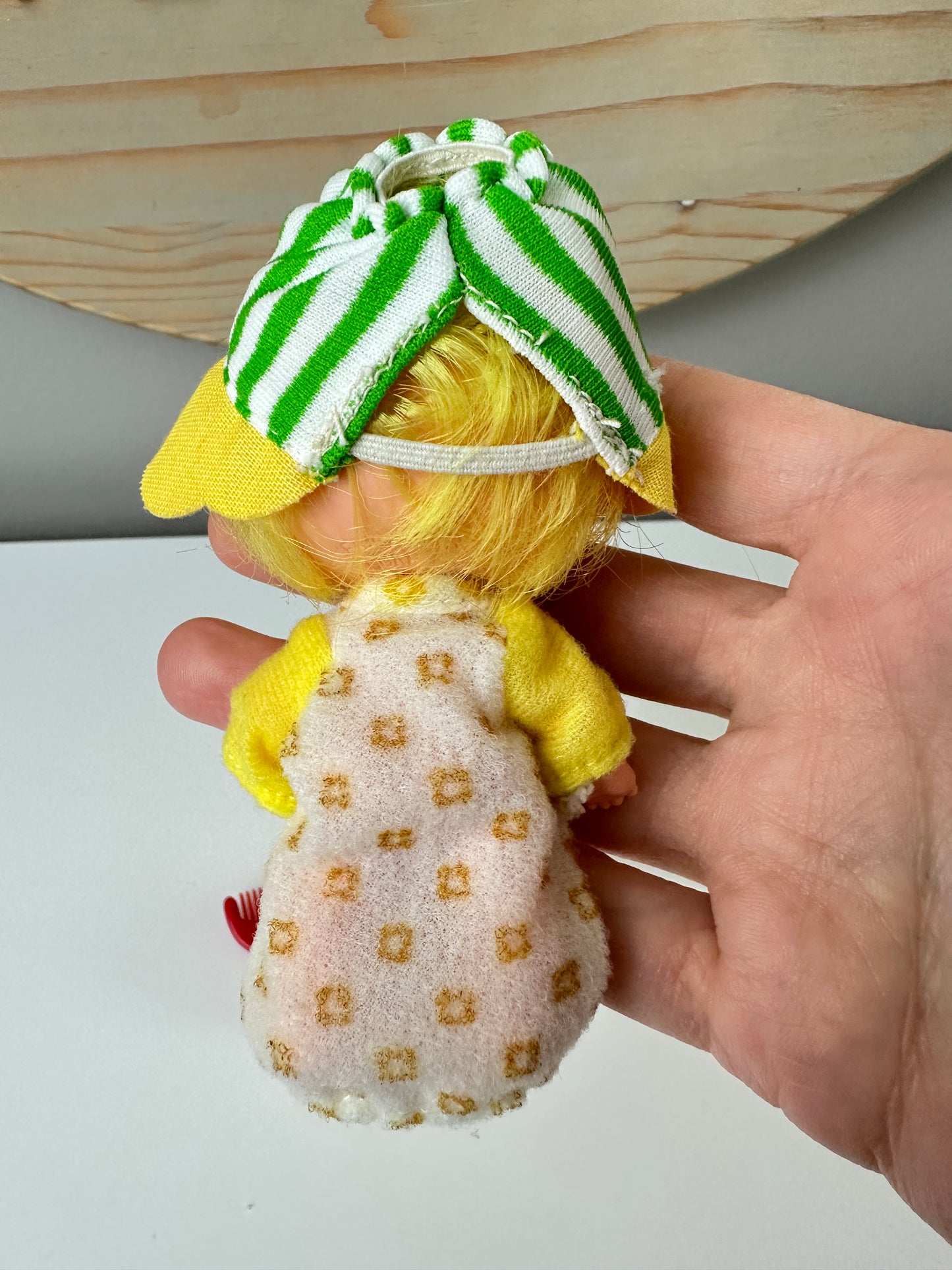 1982 Kenner Strawberry Shortcake Butter Cookie with Jelly Bear Doll