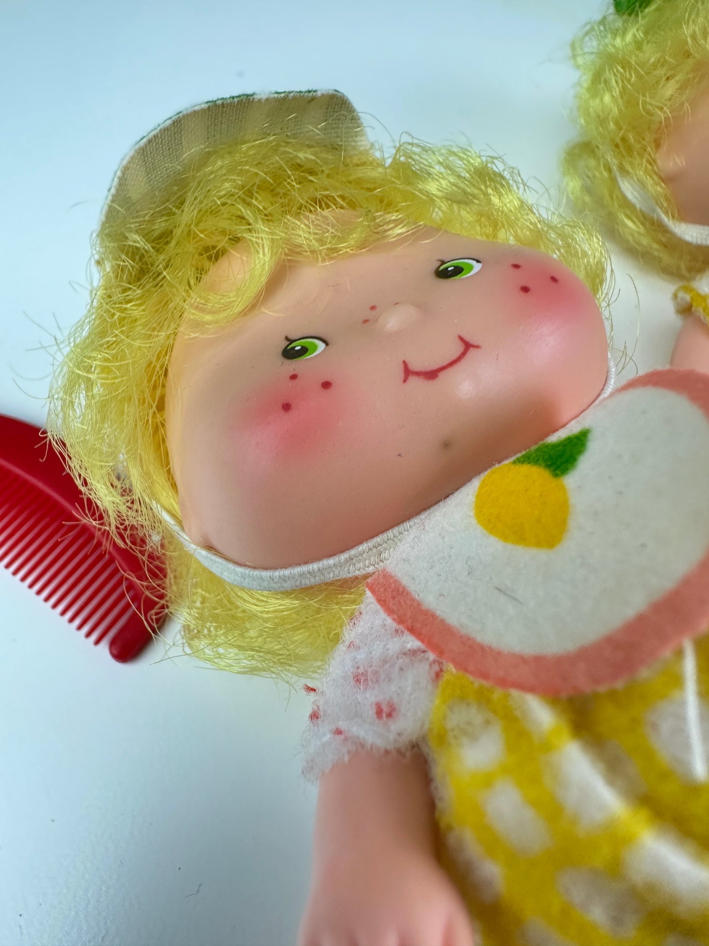 1983 Kenner Strawberry Shortcake Lem and Ada with Sugarwoofer Dolls