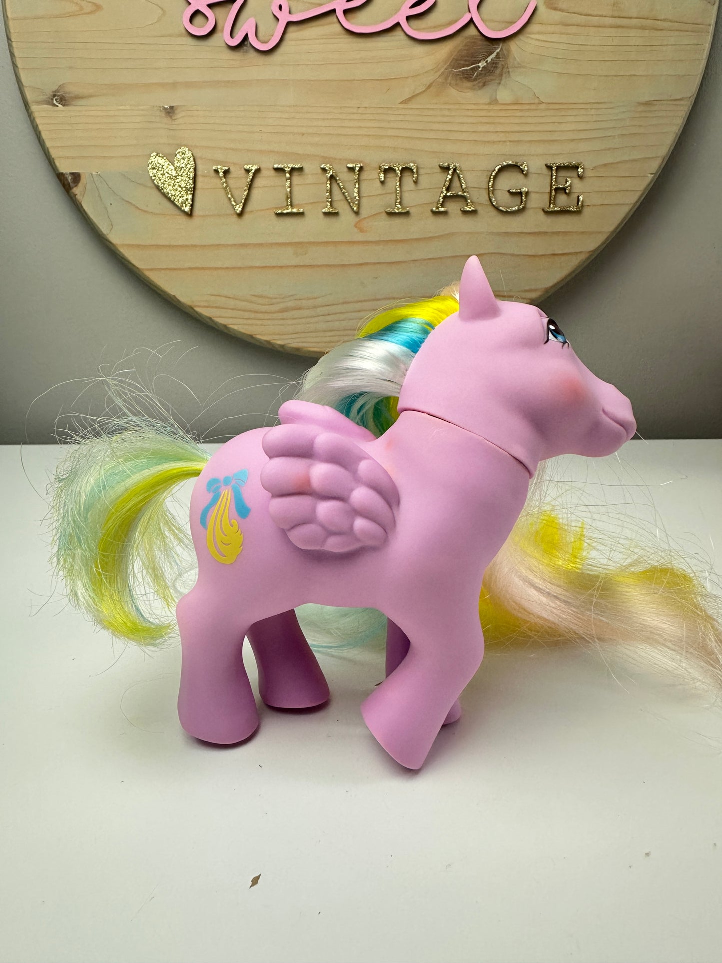1984 Hasbro G1 My Little Pony Brush 'n Grow Curly Locks
