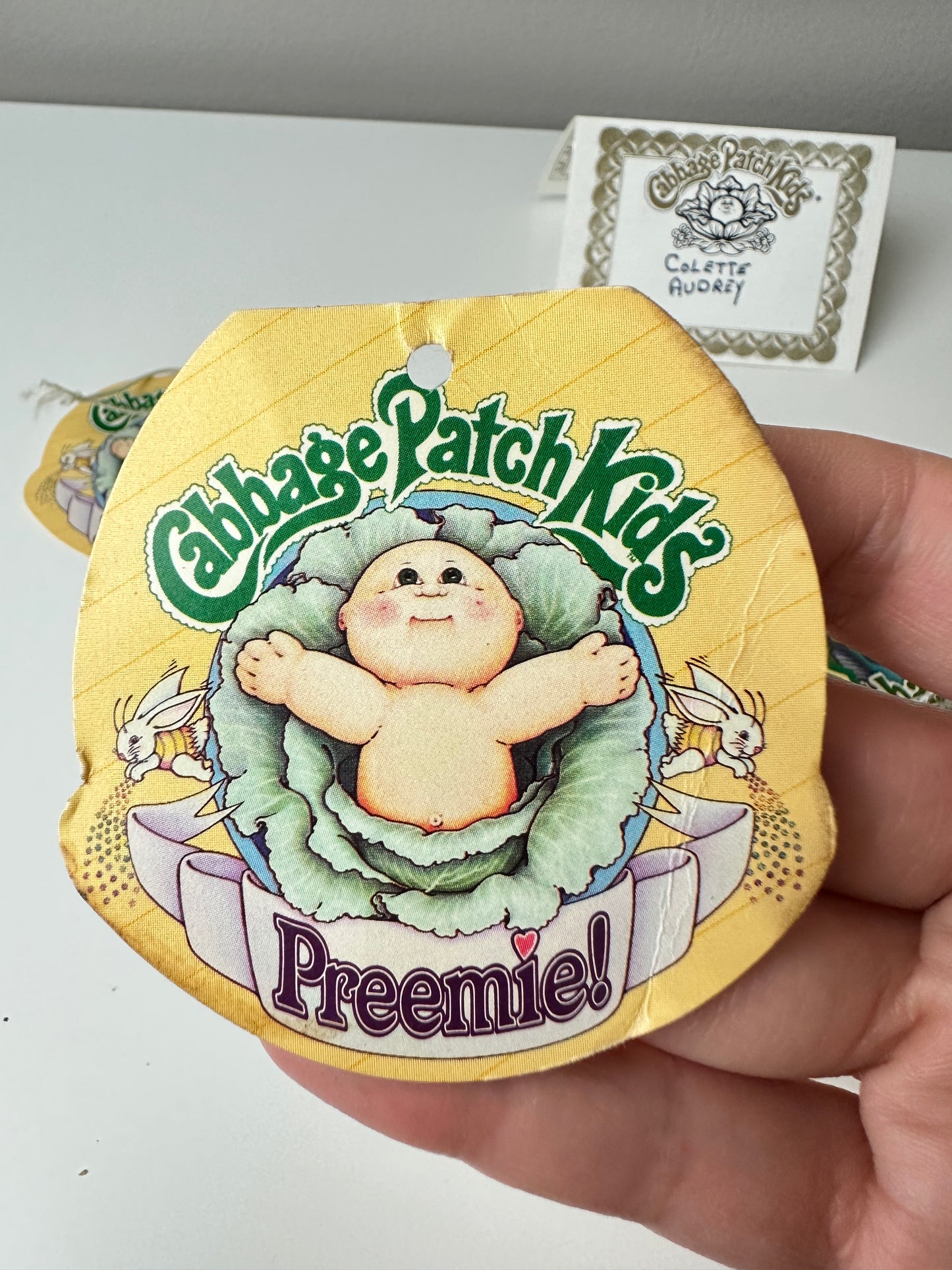 1980s Coleco Cabbage Patch Kid Hang Tags [Sold Separately]