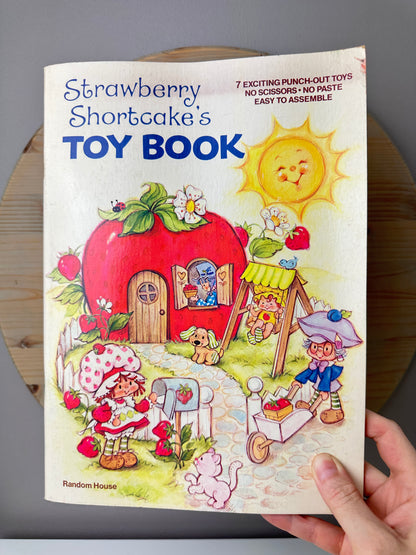 1980 Random House AGC Strawberry Shortcake Toy Book [Unused]