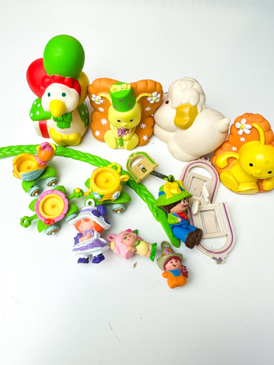 1980s Charmkins + Strawberry Shortcake Lot [Damaged]